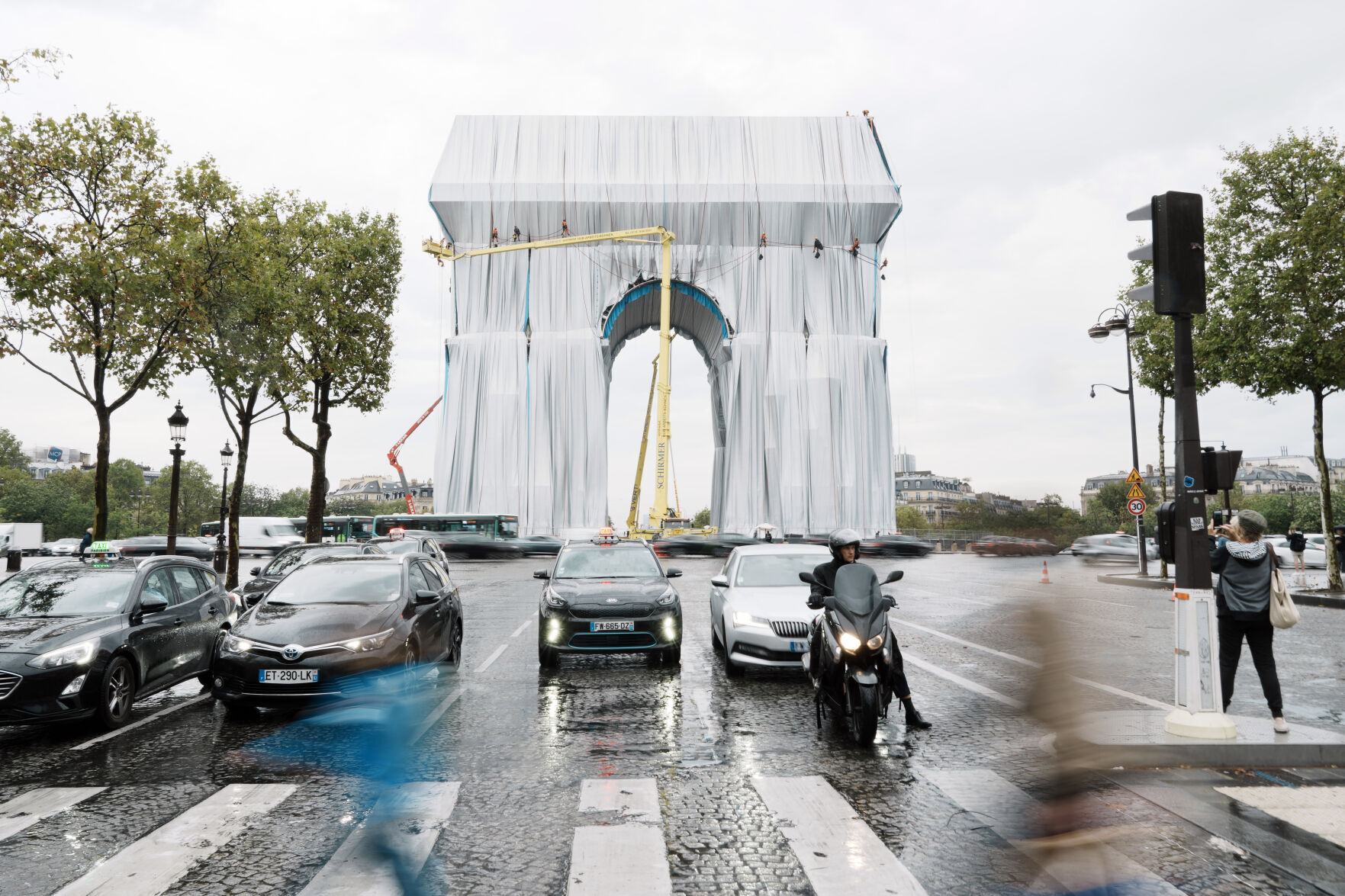 APTOPIX France Arc de Triomphe